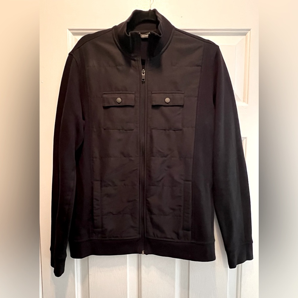 Alfani long sleeve zip-up jacket in size Small